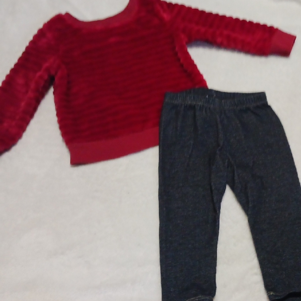 Cat & Jack Cozy Red Fleece